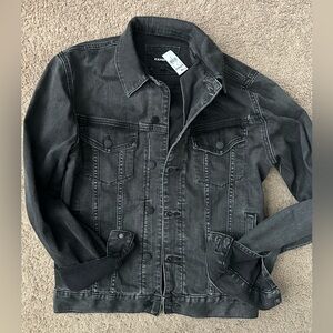 Express Black denim jacket 
NWT